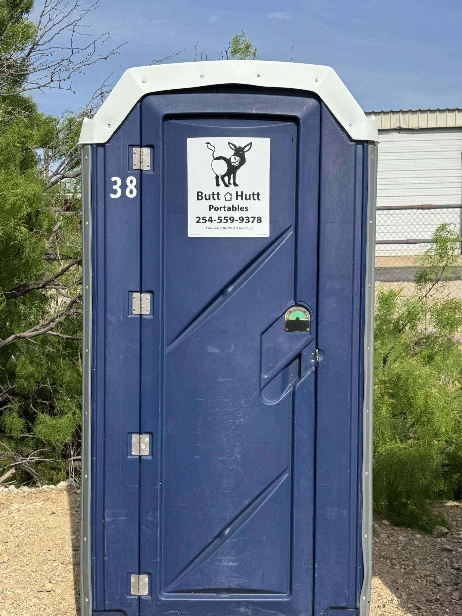 West Texas Group portable sanitation division serving the same community